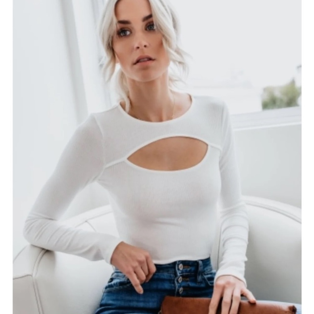 White Vici Bodysuit